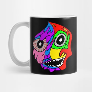 Monster abstrak Mug